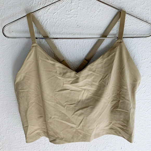 aerie Other - Offline Aerie Real Me Recharge Least Support Longline Tan Bra Sz XXL